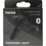 Hama Hovedtelefoner Freedom TWS In-Ear True Wireless Sort