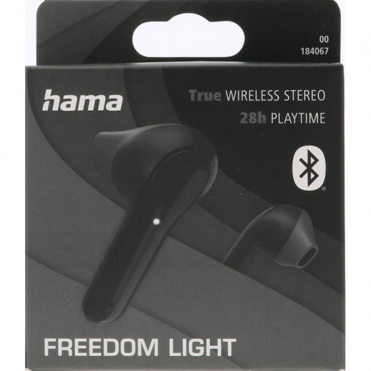 Hama Hovedtelefoner Freedom TWS In-Ear True Wireless Sort