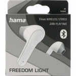 Hama Hovedtelefoner Freedom TWS In-Ear True Wireless Hvid