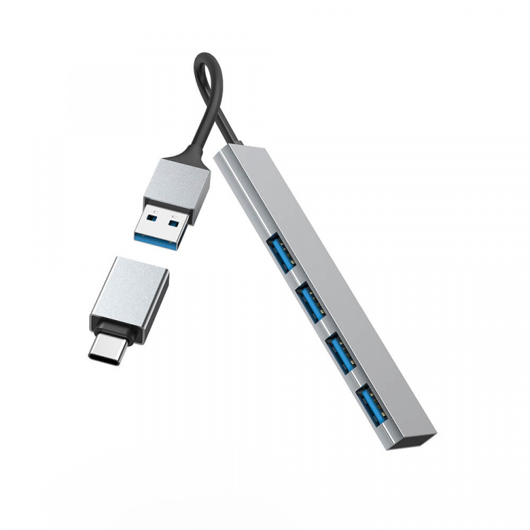 Hama Hub USB-A 3.2 4x Porte 5 Gbit/s USB-C Adapter