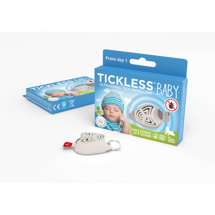 TICKLESS Flåtbeskyttelse Baby/Kid Beige TICKLESS Flåtbeskyttelse Baby/Kid Beige