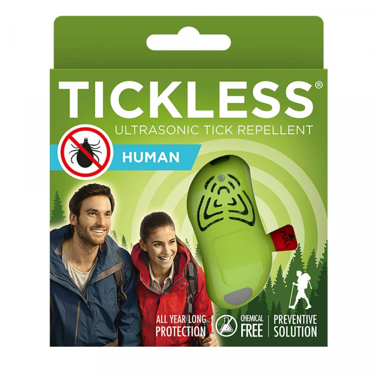 TICKLESS Flåtbeskyttelse Human Grøn