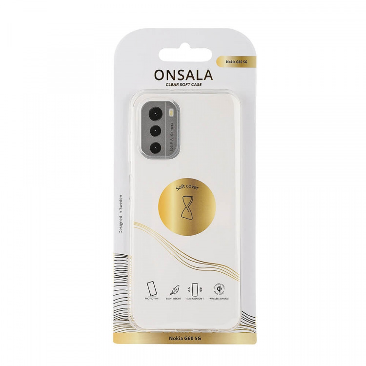 Onsala Mobilcover TPU Transparent - Nokia G60 5G