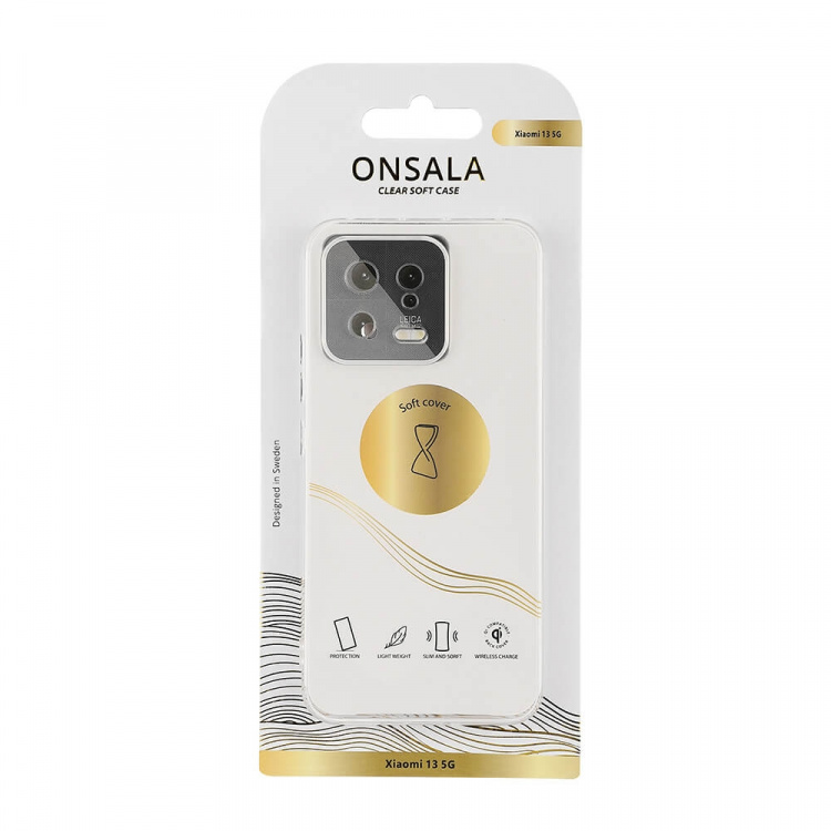 Onsala Mobilcover TPU Transparent - Xiaomi 13 5G