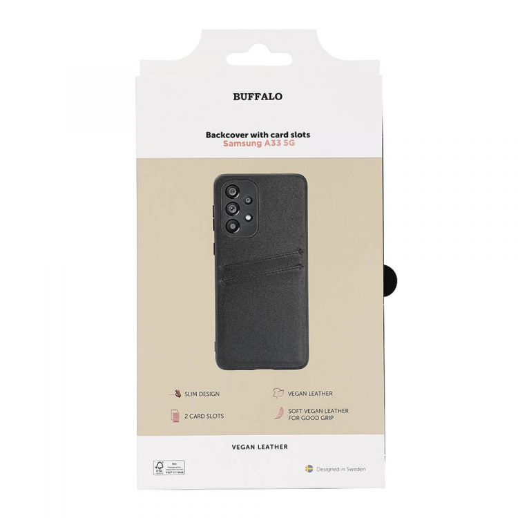 Buffalo Mobilcover PU Black - Samsung Galaxy A33 5G