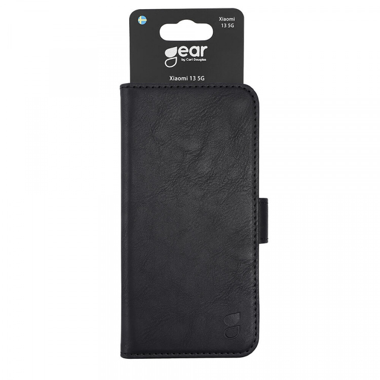 Gear Wallet Case Black - Xiaomi 13 5G