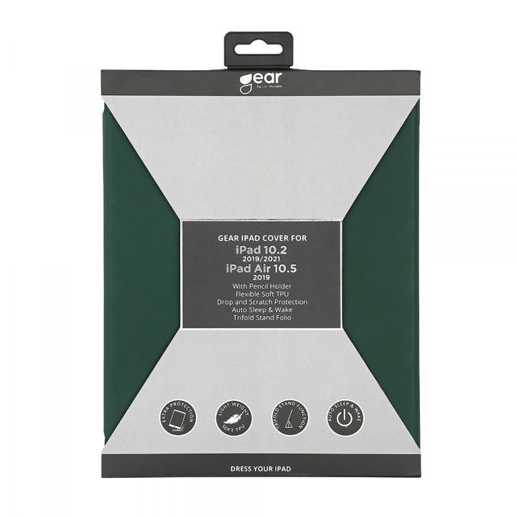 Gear Tablet cover Soft Touch Grøn iPad 10.2