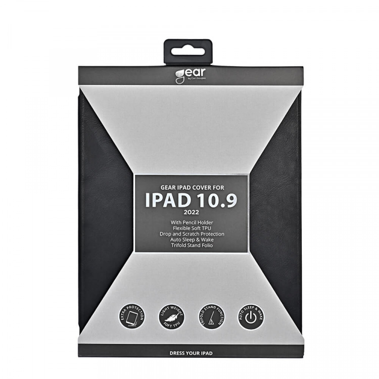 GEAR Tablet Cover Pencilpocket Sort - iPad 10,9