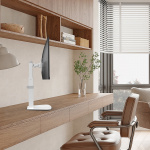 Desire2 Monitorarm Stander Hvid Desire2 Monitorarm Stander Hvid