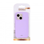 Onsala Backcover Silicone iPhone 13 Pro Purple