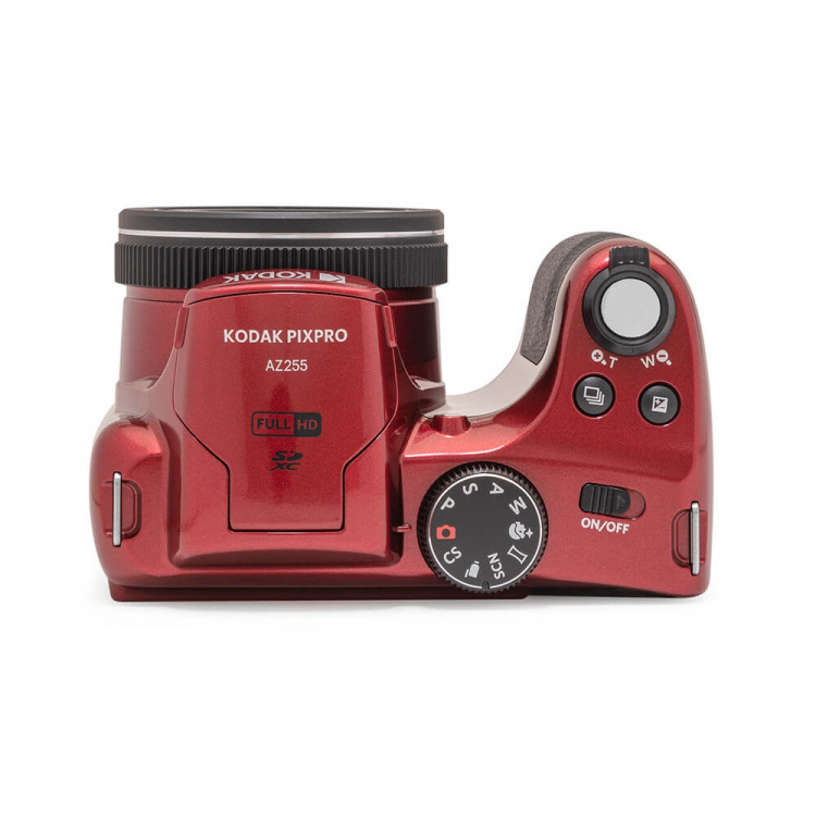 Kodak Digitalt kamera Pixpro AZ255 CCD 25x 16MP Rød Kodak Digitalt kamera Pixpro AZ255 CCD 25x 16MP Rød