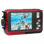 Agfa Digital kamera WP8000 CMOS WP 24MP Rød Fuld HD