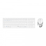 Rapoo tastatur/Mus Sæt 9750M Multi-Mode Wireless Hvid Rapoo tastatur/Mus Sæt 9750M Multi-Mode Wireless Hvid