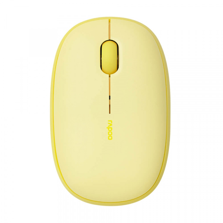 Rapoo Wireless Mouse M660 Silent Multi-Mode Yellow Rapoo Wireless Mouse M660 Silent Multi-Mode Yellow