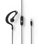 Nedis Walkie-talkie Set | 2 Håndsæt | Op til 6 km | Frekvens kanaler: 8 | PTT / VOX | Op til 3 Timer | Hovedtelefonudgang | 2 Headsets | Sort