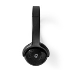 Nedis Trådløse On-Ear hovedtelefoner | Maksimal batteritid: 8 timer | Indbygget mikrofon | Truk kontrol | Understøtter stemmestyring | Volumenkontrol