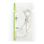 Nedis Stereo Audio kabel | 3.5 mm Hanstik | 3.5 mm Hanstik | Nikkelplateret | 1.00 m | Runde | Hvid