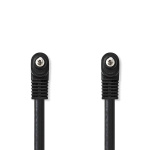 Nedis AV-kabel | 3.5 mm Hanstik | 3.5 mm Hanstik | Nikkelplateret | 2.00 m | Runde | PVC | Sort