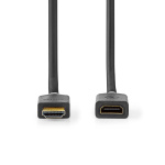 Nedis High Speed ​​HDMI ™ kabel med Ethernet | HDMI™ Stik | HDMI ™ -udgang | 4K@60Hz | ARC | 18 Gbps | 2.00 m | Runde | PVC | Antracit | Box