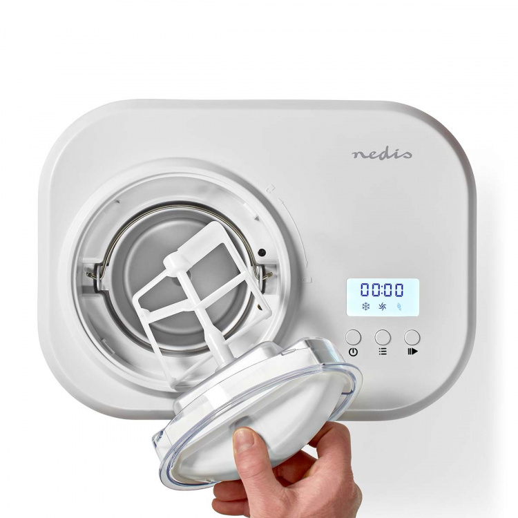 Nedis Ismaskine | 1.0 l | Hvid | Plastik