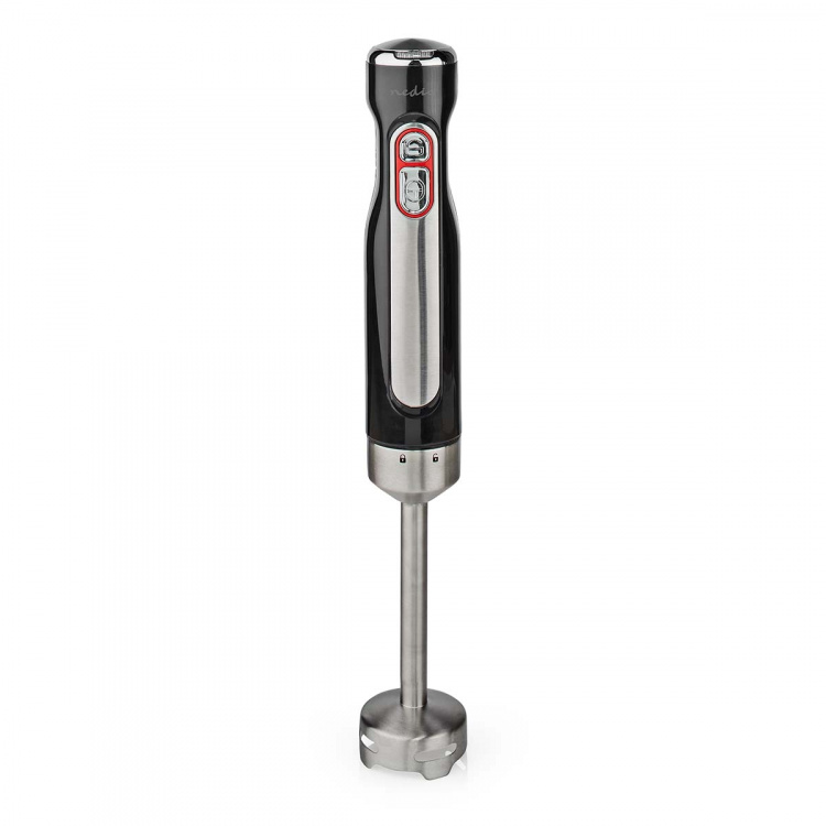 Nedis Hand Blender | 100 W | Hastighedsindstillinger: 1-hastighedsindstilling | Sort / Sølv