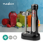 Nedis Hand Blender | 100 W | Hastighedsindstillinger: 1-hastighedsindstilling | Sort / Sølv