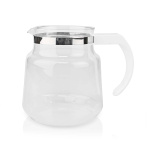 Nedis Glas Kaffe Kande | Kompatibel med: Moccamaster K / KB/ 1 0PL / Excellent 10S | 1.2 l | Hvid