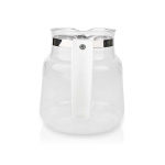 Nedis Glas Kaffe Kande | Kompatibel med: Moccamaster K / KB/ 1 0PL / Excellent 10S | 1.2 l | Hvid
