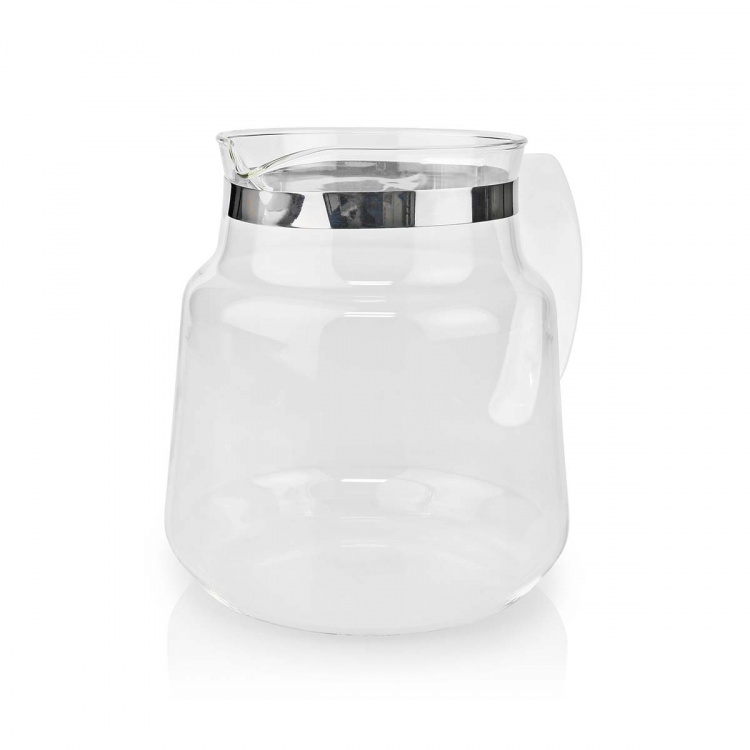Nedis Glas Kaffe Kande | Kompatibel med: Moccamaster K / KB/ 1 0PL / Excellent 10S | 1.2 l | Hvid