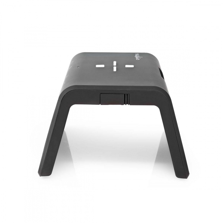 Nedis Vækkeur med Trådlås Ladning | Qi certificeret | 5 / 7.5 / 10 / 15 W | USB-A Male | Natlys | 2 Alarmtider | Snooze funktion