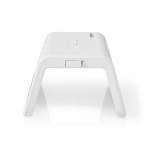 Nedis Vækkeur med Trådlås Ladning | Qi certificeret | 5 / 7.5 / 10 / 15 W | USB-A Male | Natlys | 2 Alarmtider | Snooze funktion