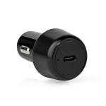 Nedis Biloplader | 45 W | 3.0 A | Antal output: 1 | Porttype: USB-C™ | Automatisk Valgt Spænding