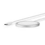 Nedis Trådløs oplader | Stand | 5 / 7.5 / 10 / 15 W | 1.0 / 1.1 / 1.67 / 2 A | Inkluderet kabel | USB Type-C™ | 1.00 m