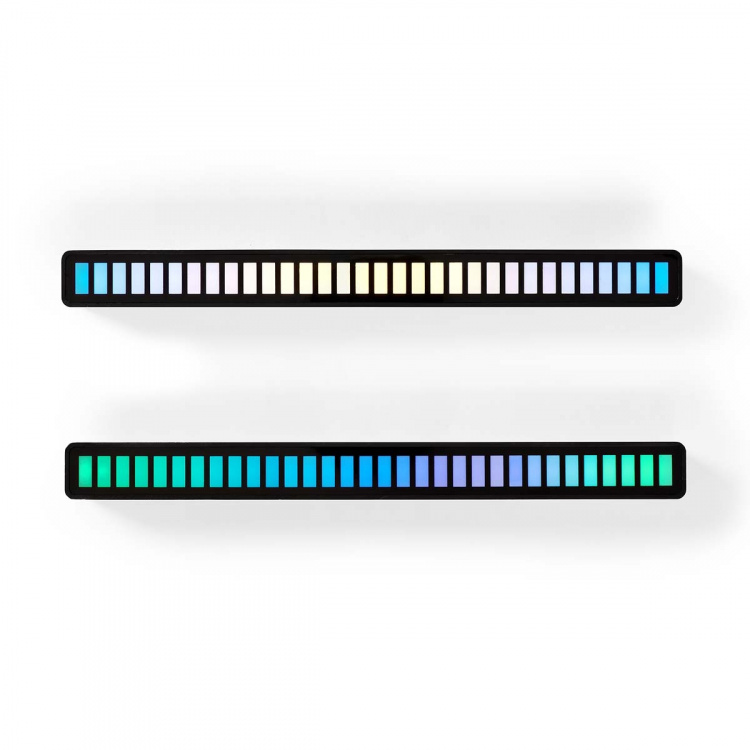 Nedis Gaminglys | RGB | Batteri | Brugt til: Desktop / Notebook | Sort