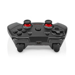 Nedis Gamepad | Trådløs | Batteri | PC | Antal knapper: 11 | Kabellængde: 1.00 m | Sort