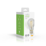 Nedis LED glødepære E27 | A60 | 4 W | 470 lm | 2700 | Varm Hvid | Retro stil | 1 stk
