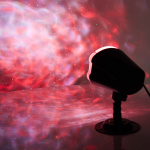 Nedis Dekorativt Lys | LED- og laserprojektor | Farverig LED og grøn laser | Indendørs eller udendørs | Fjernbetjening