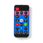 Nedis Dekorativt Lys | LED- og laserprojektor | Farverig LED og grøn laser | Indendørs eller udendørs | Fjernbetjening