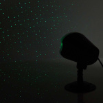 Nedis Dekorativt Lys | LED- og laserprojektor | Farverig LED og grøn laser | Indendørs eller udendørs | Fjernbetjening