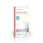 Nedis SmartLife Fuld Farve Pære | E27 | 806 lm | 9 W | RGB / Varm til kølig hvid | 2200 - 6500 K | Android™ / IOS | Pære | 1 stk