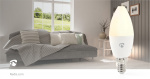 Nedis SmartLife Fuld Farve Pære | E14 | 470 lm | 4.90 W | RGB / Varm til kølig hvid | 2200 - 6500 K | Android™ / IOS | Stearinlys | 1 stk