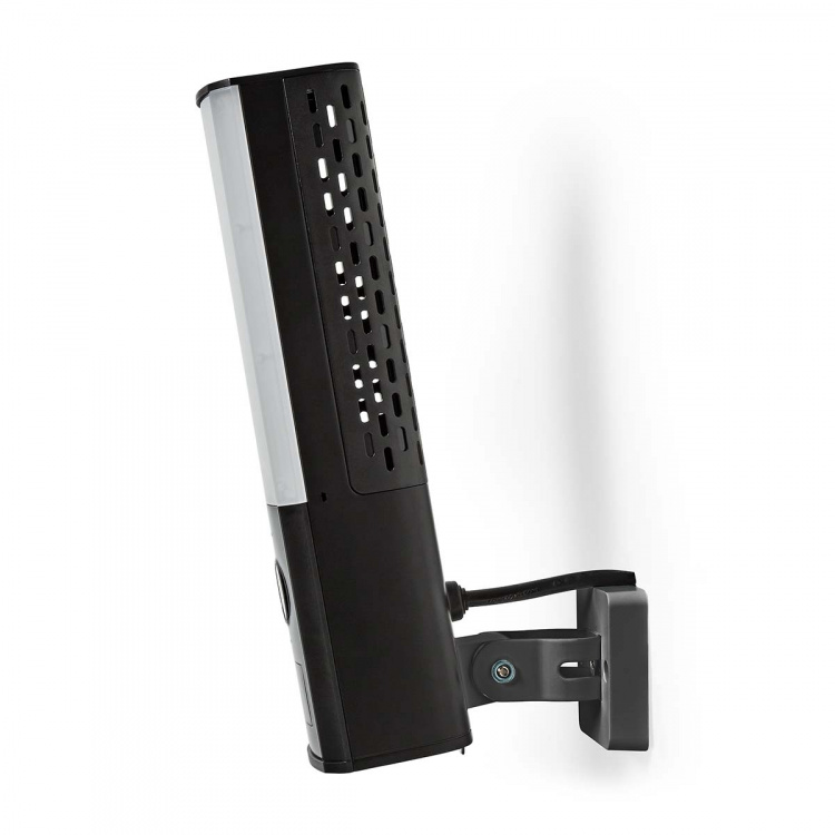 Nedis SmartLife udendørskamera | Omgivende lys | Full HD 1080p | IP65 | Cloud Storage (mulighed) / microSD (ikke inkluderet) / Onvif | 100 - 240 V AC | Med bevægelsessensor | Nattesyn | Sort