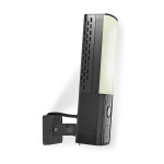 Nedis SmartLife udendørskamera | Omgivende lys | Full HD 1080p | IP65 | Cloud Storage (mulighed) / microSD (ikke inkluderet) / Onvif | 100 - 240 V AC | Med bevægelsessensor | Nattesyn | Sort