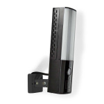 Nedis SmartLife udendørskamera | Omgivende lys | Full HD 1080p | IP65 | Cloud Storage (mulighed) / microSD (ikke inkluderet) / Onvif | 100 - 240 V AC | Med bevægelsessensor | Nattesyn | Sort