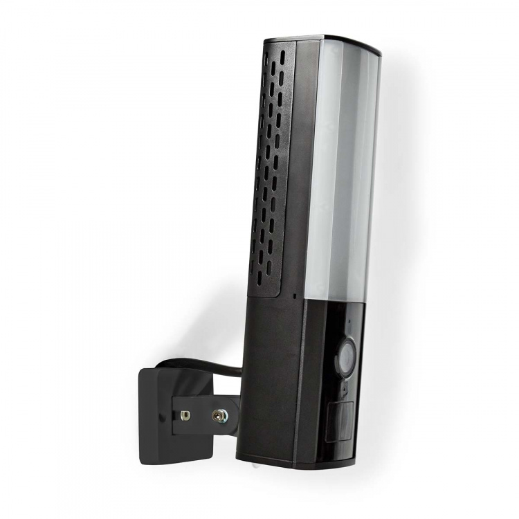 Nedis SmartLife udendørskamera | Omgivende lys | Full HD 1080p | IP65 | Cloud Storage (mulighed) / microSD (ikke inkluderet) / Onvif | 100 - 240 V AC | Med bevægelsessensor | Nattesyn | Sort