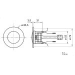 Visaton DL 5 - 8 Ohm - 5 cm (2