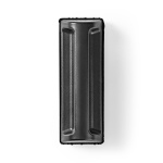 Nedis Vinyl Record Cleaner | Børste | ABS / Mikrofiber | Sort