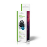 Nedis Vinyl Record Cleaner | Børste | ABS / Mikrofiber | Sort