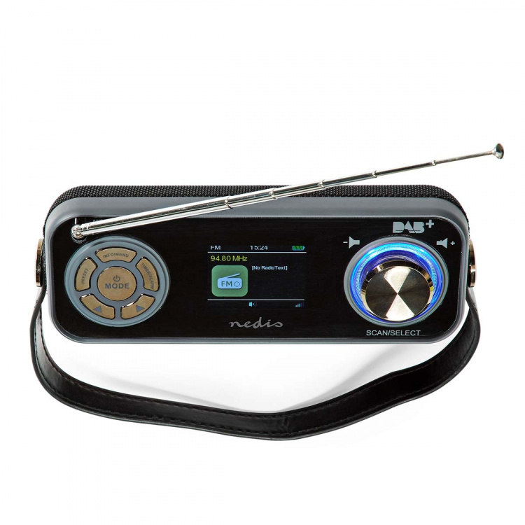 Nedis DAB+ Radio | Borddesign | DAB+ / FM | 2.40 