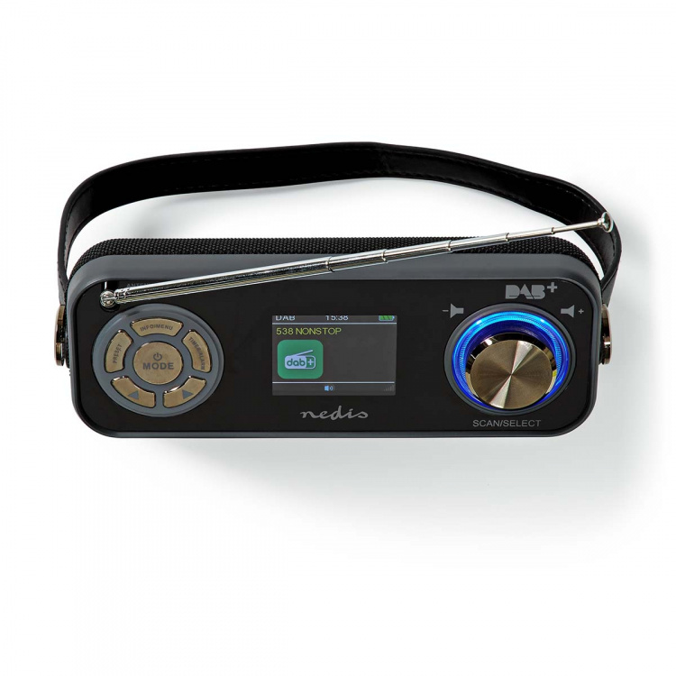 Nedis DAB+ Radio | Borddesign | DAB+ / FM | 2.40 
